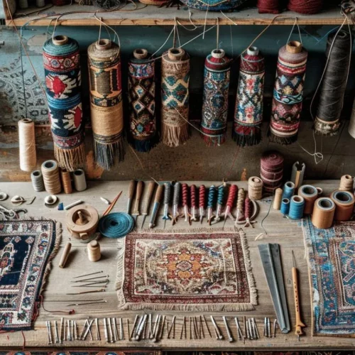 Atelier restauration tapis Les Maîtres du Tapis