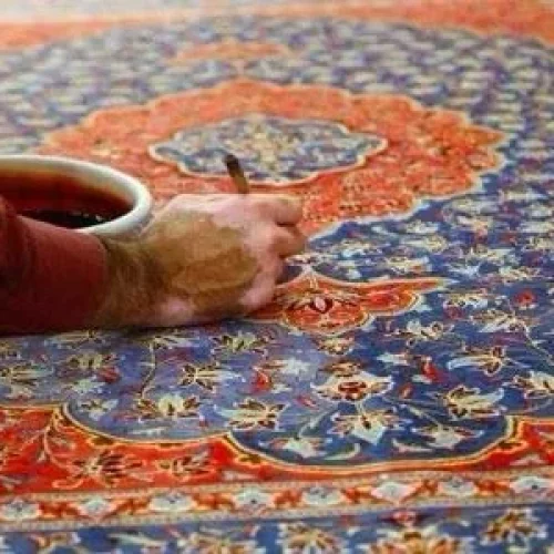 Ravivage couleurs tapis anciens