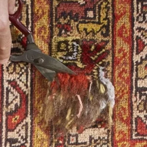 Restauration tapis étape 4