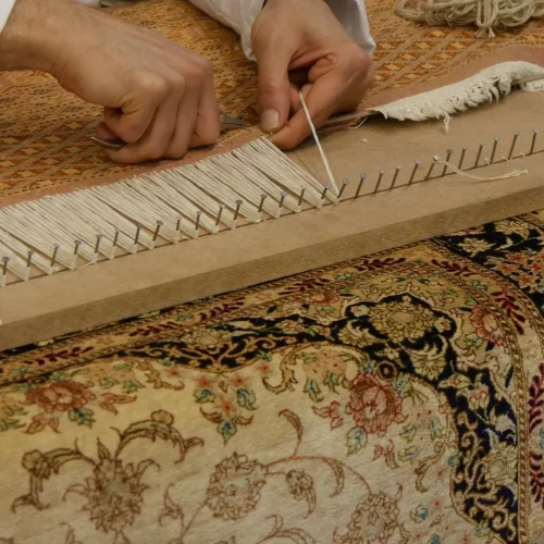 Restauration tapis orient