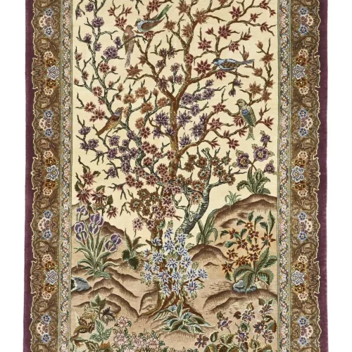 Tapis Ghoum soie Nader